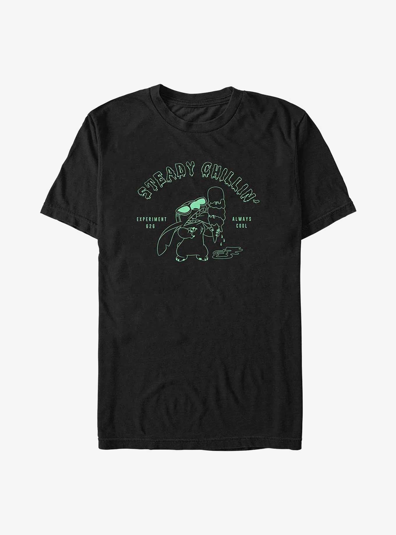 Disney Lilo & Stitch Steady Chillin' 626 T-Shirt | Trending Graphic Tee For Fans