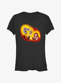 Disney The Little Mermaid Ursula Transformation Girl's T-Shirt | Trending Graphic Tee For Fans
