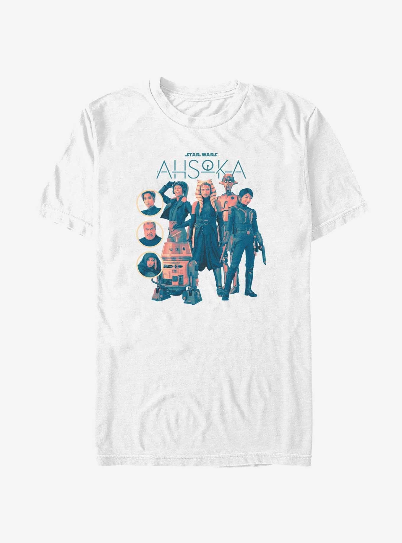 Star Wars Ahsoka Group T-Shirt | Trending Graphic Tee For Fans