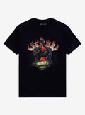 Devil Babe Flames T-Shirt | Trending Graphic Tee For Fans