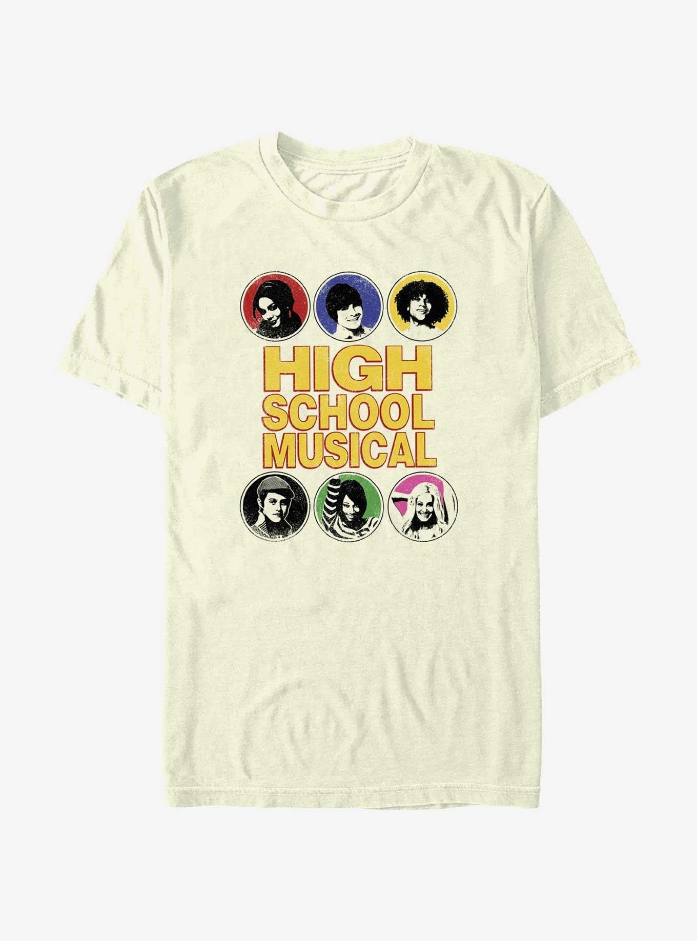 High School Musical Colorblock Cast Circles T-Shirt | Trending Graphic Tee For Fans