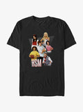 High School Musical Group Pose Collage T-Shirt | Trending Graphic Tee For Fans