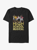High School Musical Big Lights Group Pose T-Shirt | Trending Graphic Tee For Fans