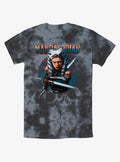 Star Wars The Mandalorian Ahsoka Circle Tie-Dye T-Shirt | Trending Graphic Tee For Fans