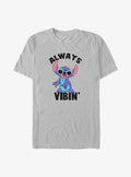 Disney Lilo & Stitch Always Vibin' T-Shirt | Trending Graphic Tee For Fans