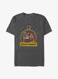 Disney Chip 'n' Dale Rescue Rangers Badge T-Shirt | Trending Graphic Tee For Fans