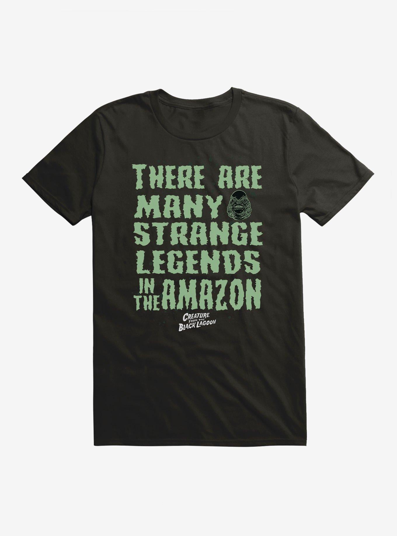 Creature From The Black Lagoon Many Strange Legends T-Shirt | Trending Graphic Tee For Fans