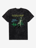 Creature From The Black Lagoon Water And It's Secrets Mineral Wash T-Shirt | Trending Graphic Tee For Fans