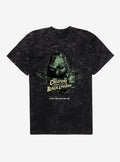 Creature From The Black Lagoon Fish That Breathes Air Mineral Wash T-Shirt | Trending Graphic Tee For Fans