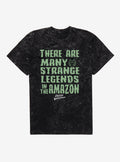 Creature From The Black Lagoon Many Strange Legends Mineral Wash T-Shirt | Trending Graphic Tee For Fans
