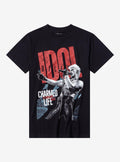 Billy Idol Charmed Life '90 Tour Boyfriend Fit Girls T-Shirt | Trending Graphic Tee For Fans