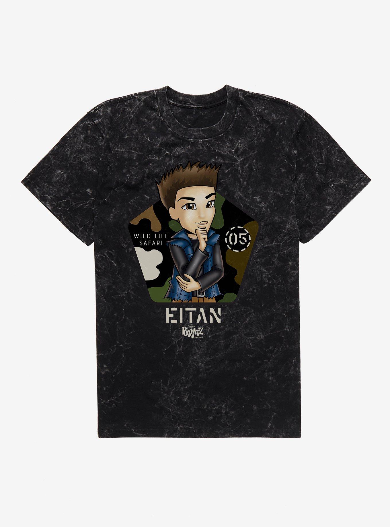 Bratz Eitan Wild Life Safari Mineral Wash T-Shirt | Trending Graphic Tee For Fans