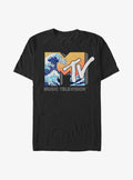 MTV Ocean Waves Logo Extra Soft T-Shirt | Trending Graphic Tee For Fans