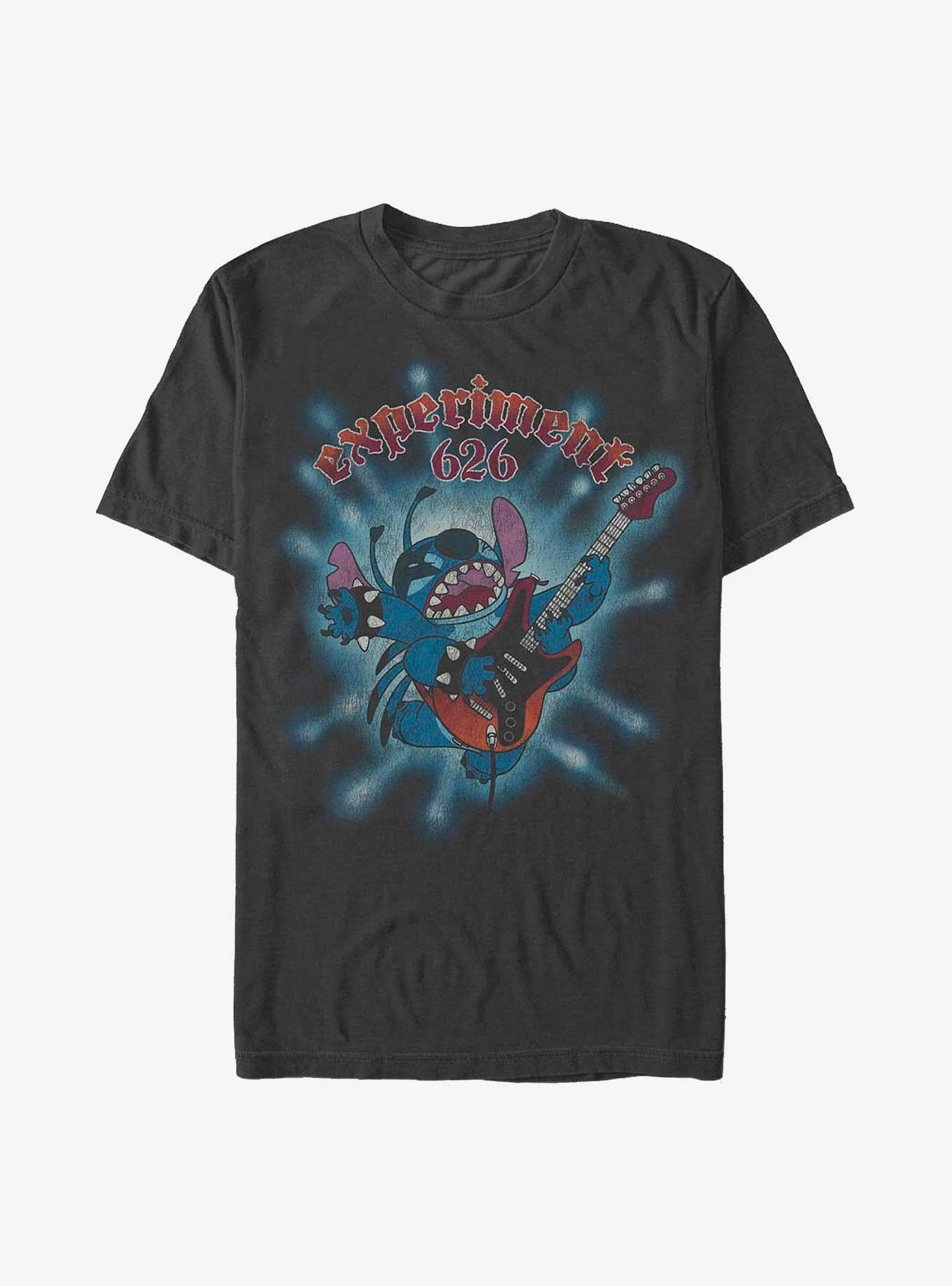 Disney Lilo & Stitch Experiment 626 Rocks Out Extra Soft T-Shirt | Trending Graphic Tee For Fans