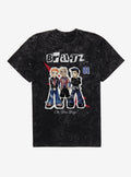 Bratz Boyz UK Mineral Wash T-Shirt | Trending Graphic Tee For Fans