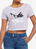 Olivia Rodrigo Guts Girls Crop T-Shirt | Trending Graphic Tee For Fans