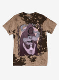 Mystical Figure Wash Boyfriend Fit Girls By Toon Lord T-Shirt | Trending Graphic Tee For Fans