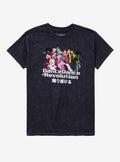 Dance Dance Revolution Dark Wash Boyfriend Fit Girls T-Shirt | Trending Graphic Tee For Fans