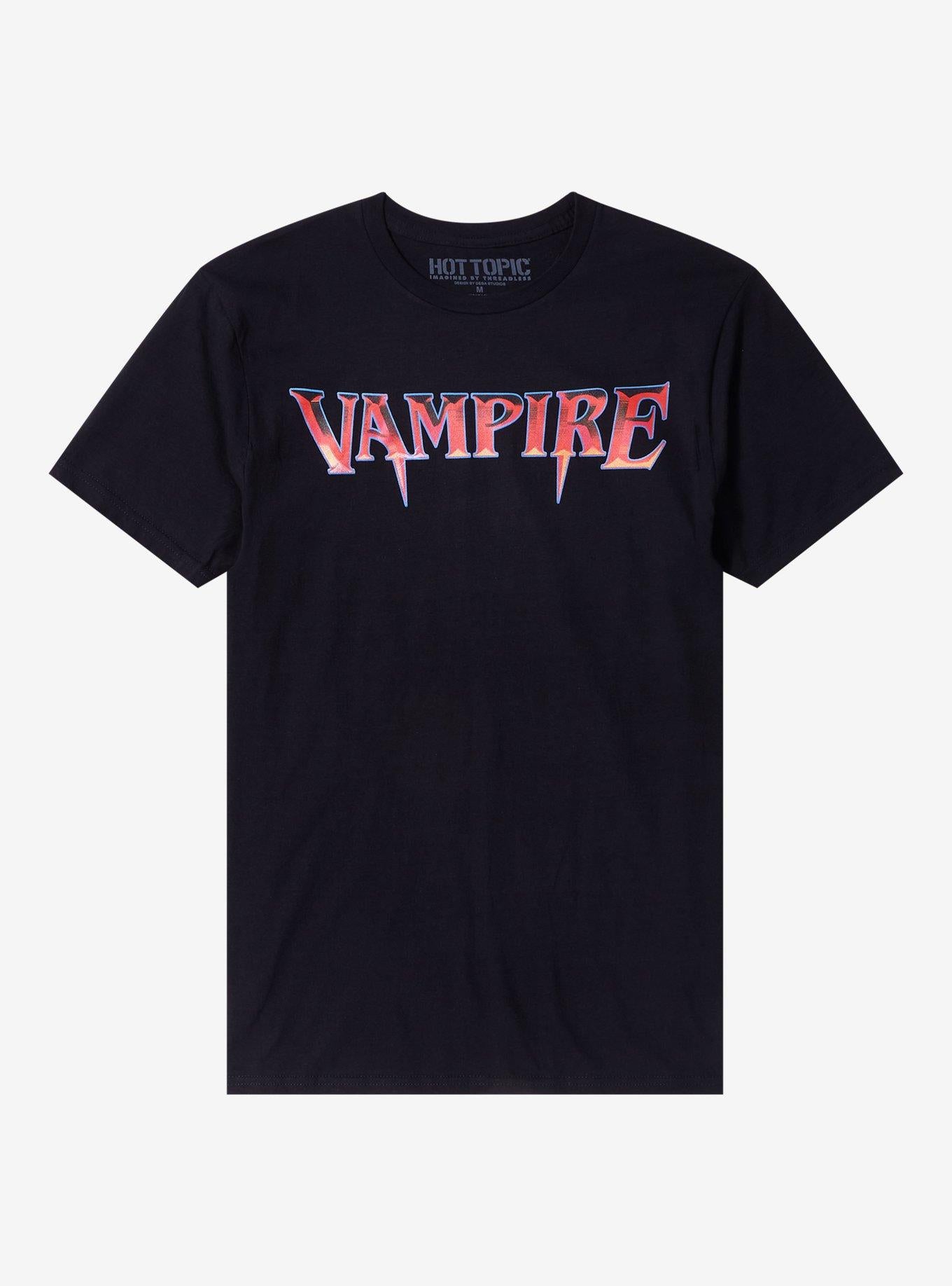 Vampire By Dega Studios T-Shirt | Trending Graphic Tee For Fans