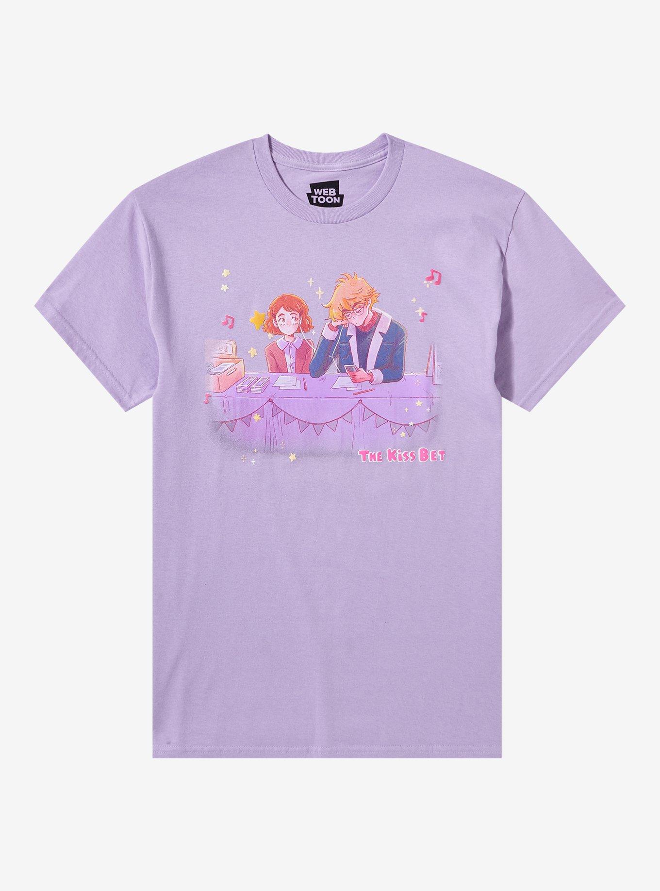 The Kiss Bet Puff Print T-Shirt | Trending Graphic Tee For Fans