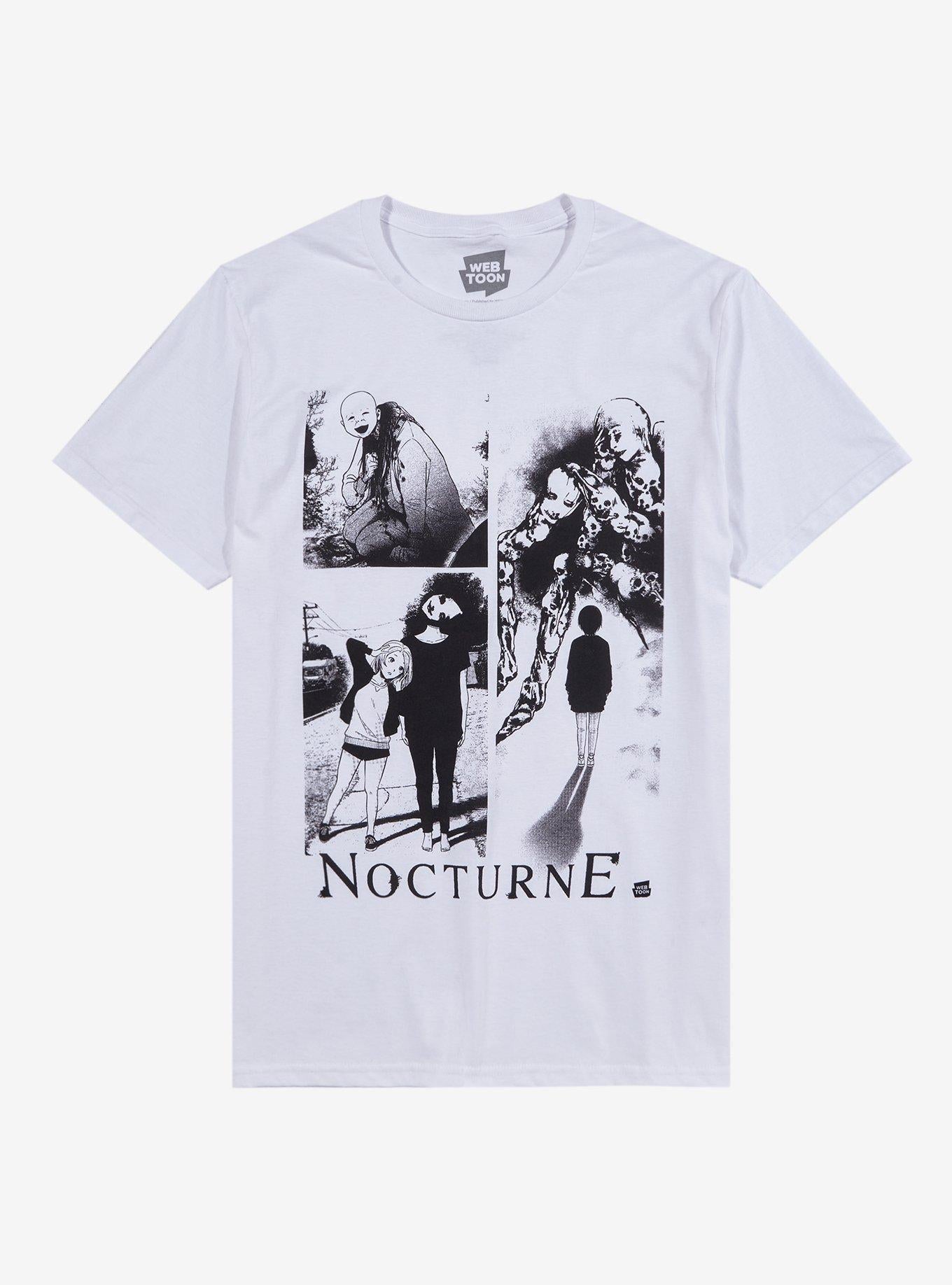 Nocturne Panels T-Shirt | Trending Graphic Tee For Fans