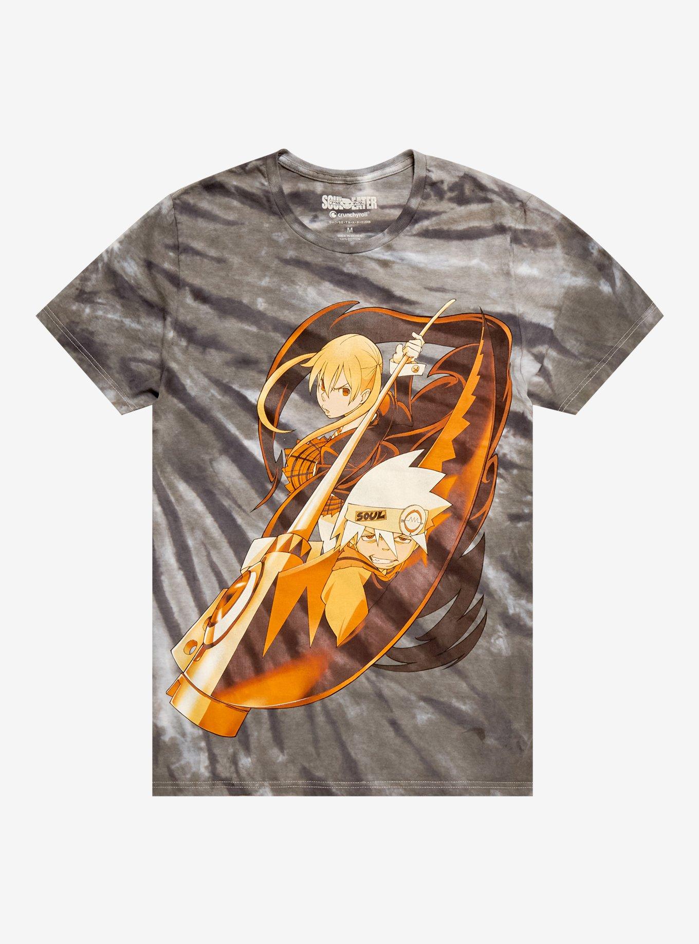 Soul Eater Maka & Soul Tie-Dye T-Shirt | Trending Graphic Tee For Fans