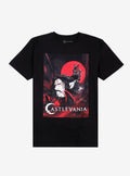 Castlevania Dracula & Castle T-Shirt | Trending Graphic Tee For Fans