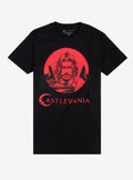 Castlevania Dracula Red Circle Portrait T-Shirt | Trending Graphic Tee For Fans