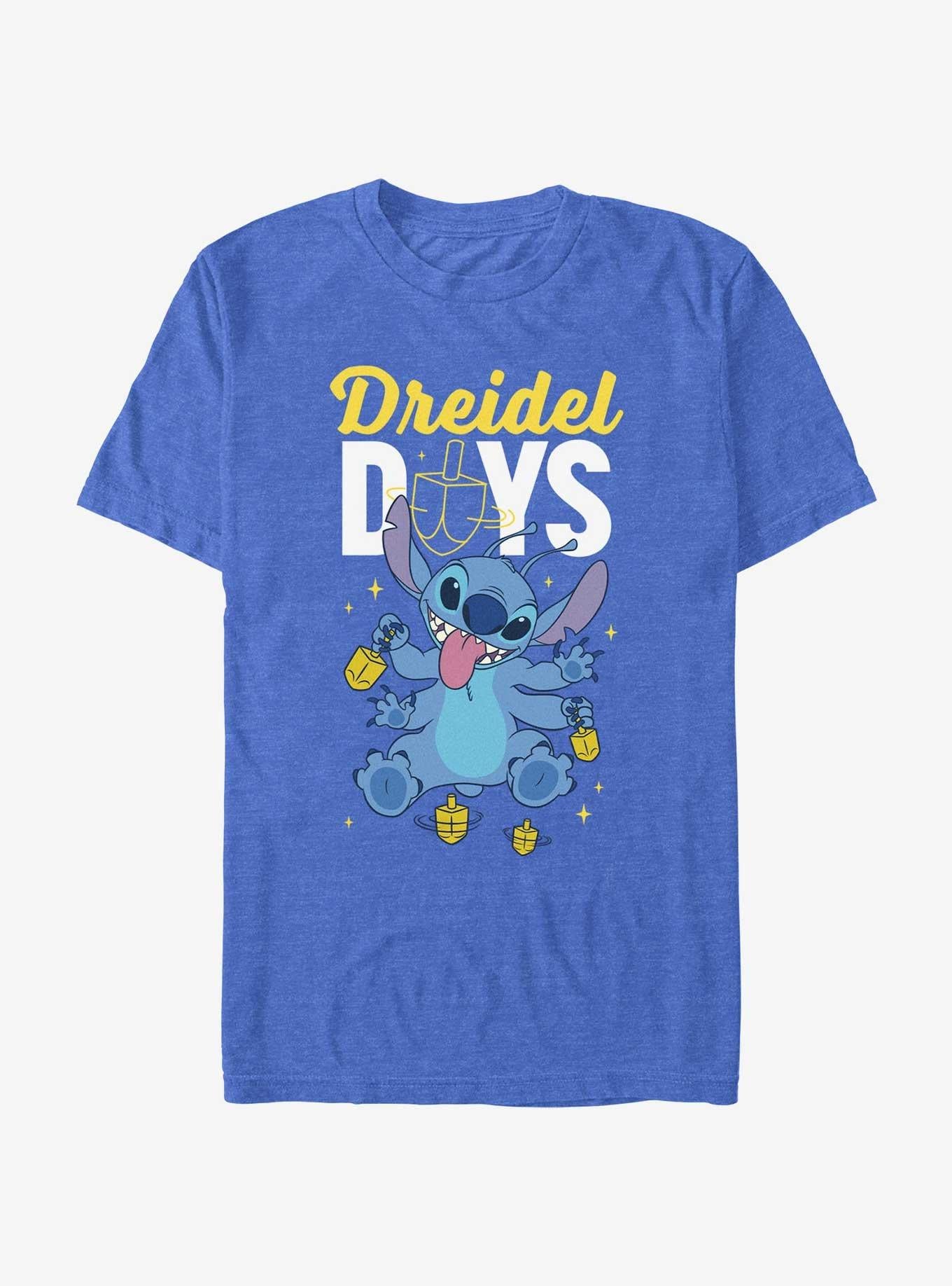 Disney Lilo & Stitch Dreidel Days T-Shirt | Trending Graphic Tee For Fans