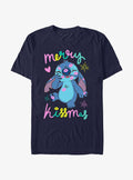 Disney Lilo & Stitch Kissmas Stitch T-Shirt | Trending Graphic Tee For Fans