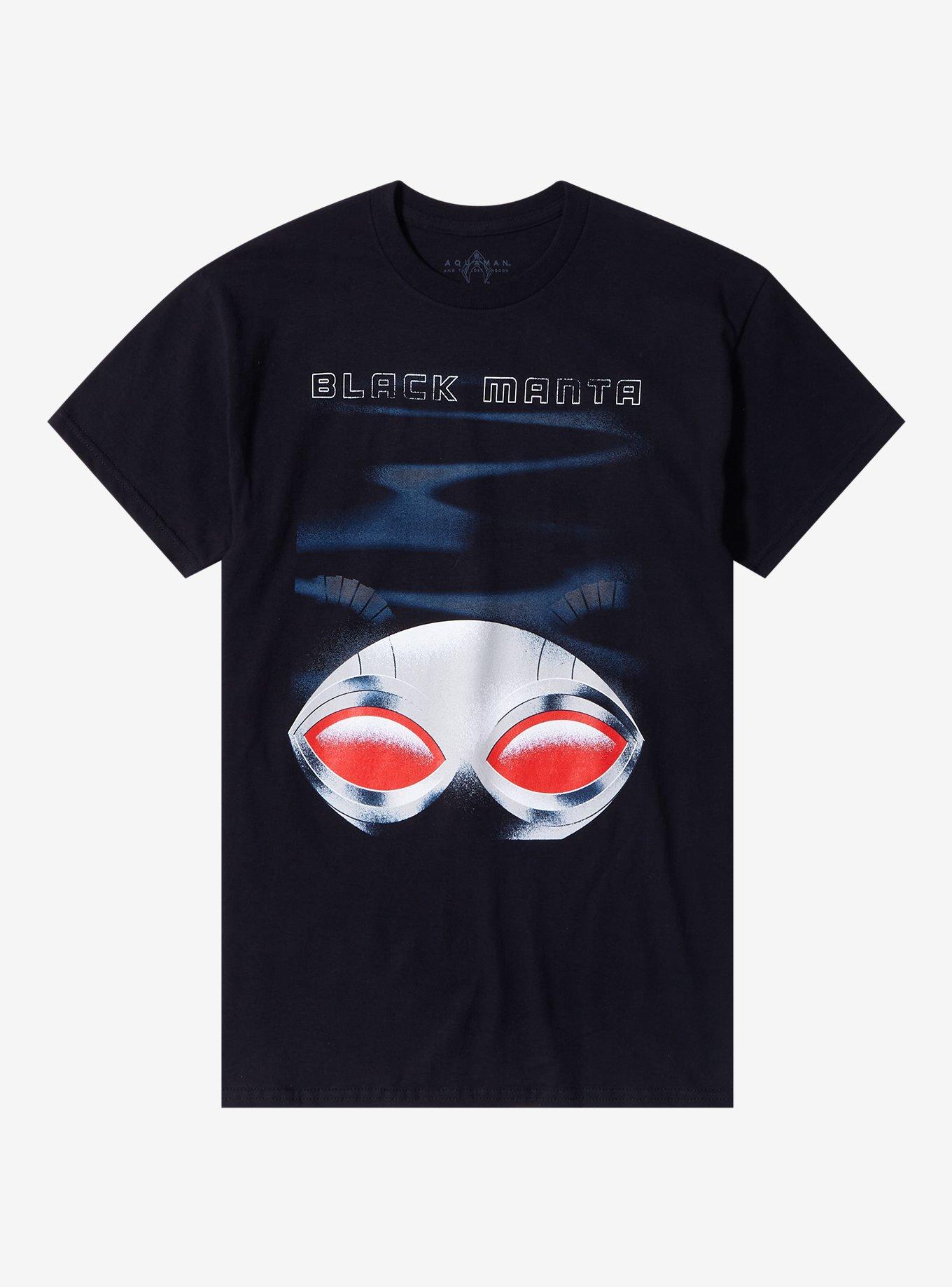 DC Comics Aquaman And The Lost Kingdom Black Manta T-Shirt | Trending Graphic Tee For Fans