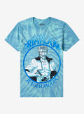 BLEACH Grimmjow Tie-Dye Boyfriend Fit Girls T-Shirt | Trending Graphic Tee For Fans