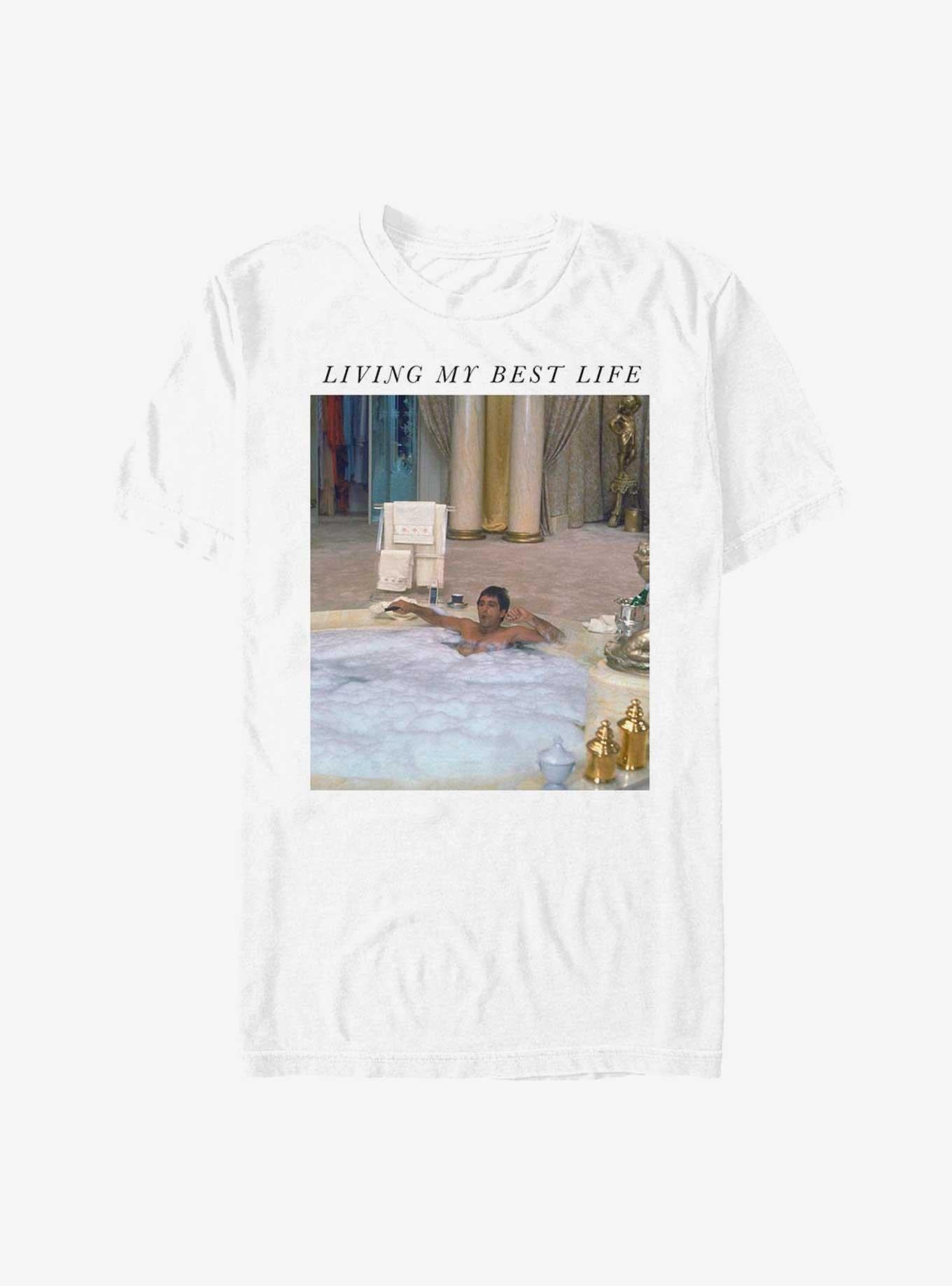 Scarface Living My Best Life T-Shirt | Trending Graphic Tee For Fans