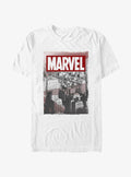 Marvel Cityscape Poster T-Shirt | Trending Graphic Tee For Fans