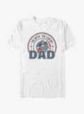 Marvel Captain America Myth Legend Dad T-Shirt | Trending Graphic Tee For Fans