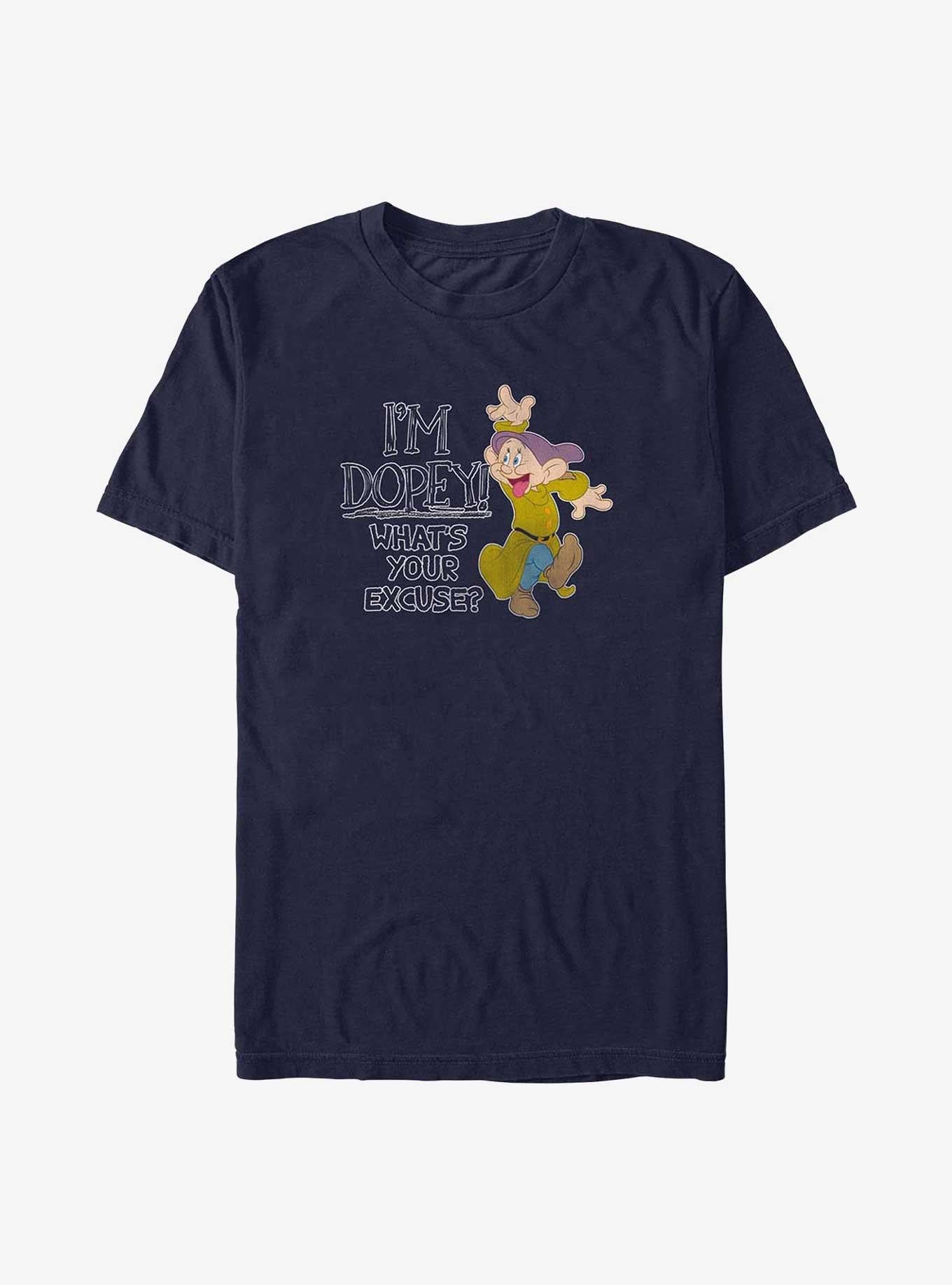Disney Snow White and the Seven Dwarfs I'm Dopey T-Shirt | Trending Graphic Tee For Fans