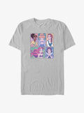 Disney Snow White and the Seven Dwarfs Anime Style Princess Panels T-Shirt | Trending Graphic Tee For Fans