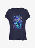 Disney The Little Mermaid Triton Girls T-Shirt | Trending Graphic Tee For Fans