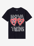 Nova Twins Twon Hearts Boyfriend Fit Girls T-Shirt | Trending Graphic Tee For Fans