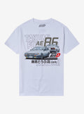 Initial D AE86 Takumi Car T-Shirt | Trending Graphic Tee For Fans