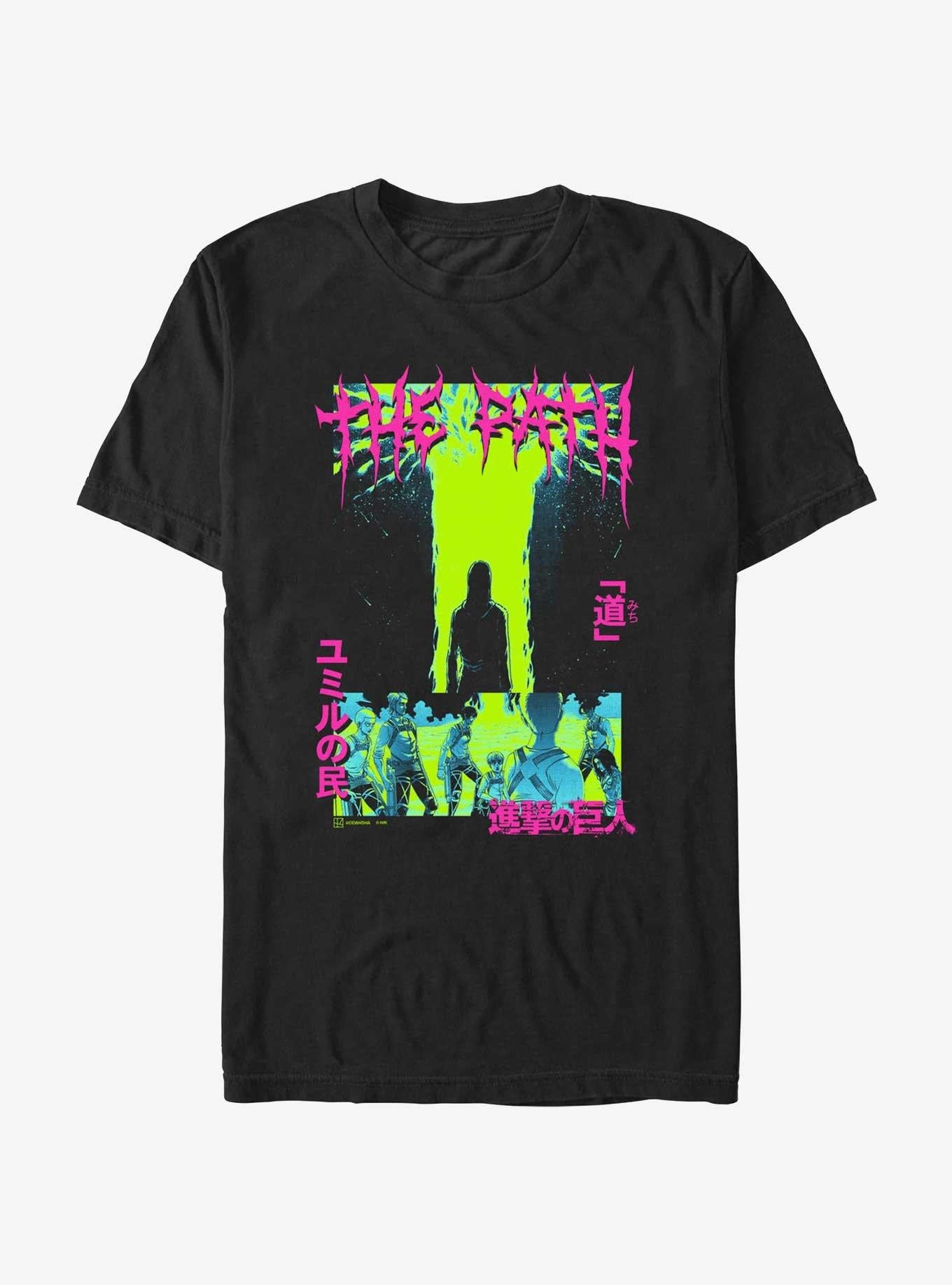 Attack on Titan The Path Poster T-Shirt | Trending Graphic Tee For Fans