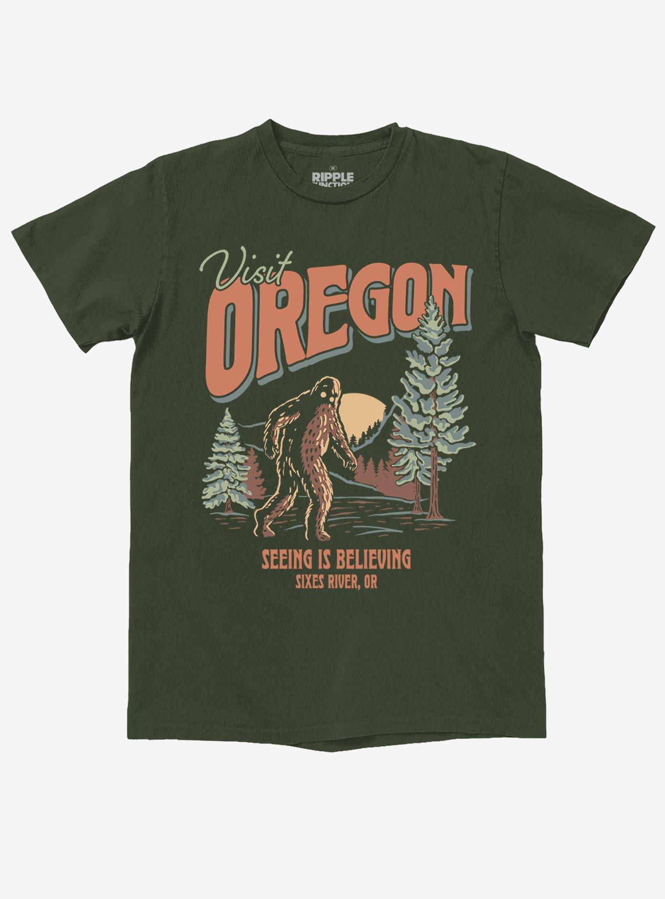 Big Foot Destination Boyfriend Fit Girls T-Shirt | Trending Graphic Tee For Fans