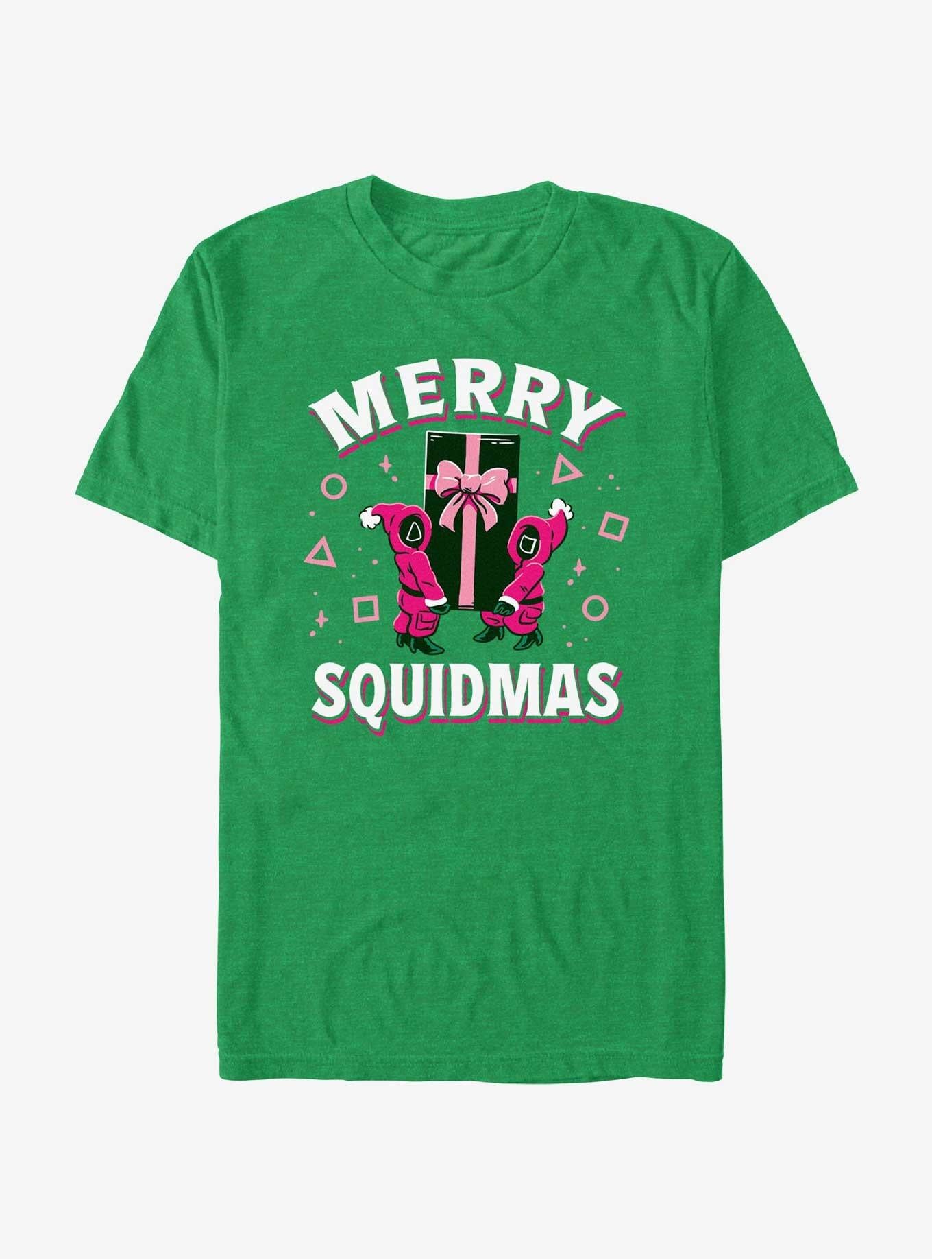 Squid Game Merry Squidmas T-Shirt | Trending Graphic Tee For Fans