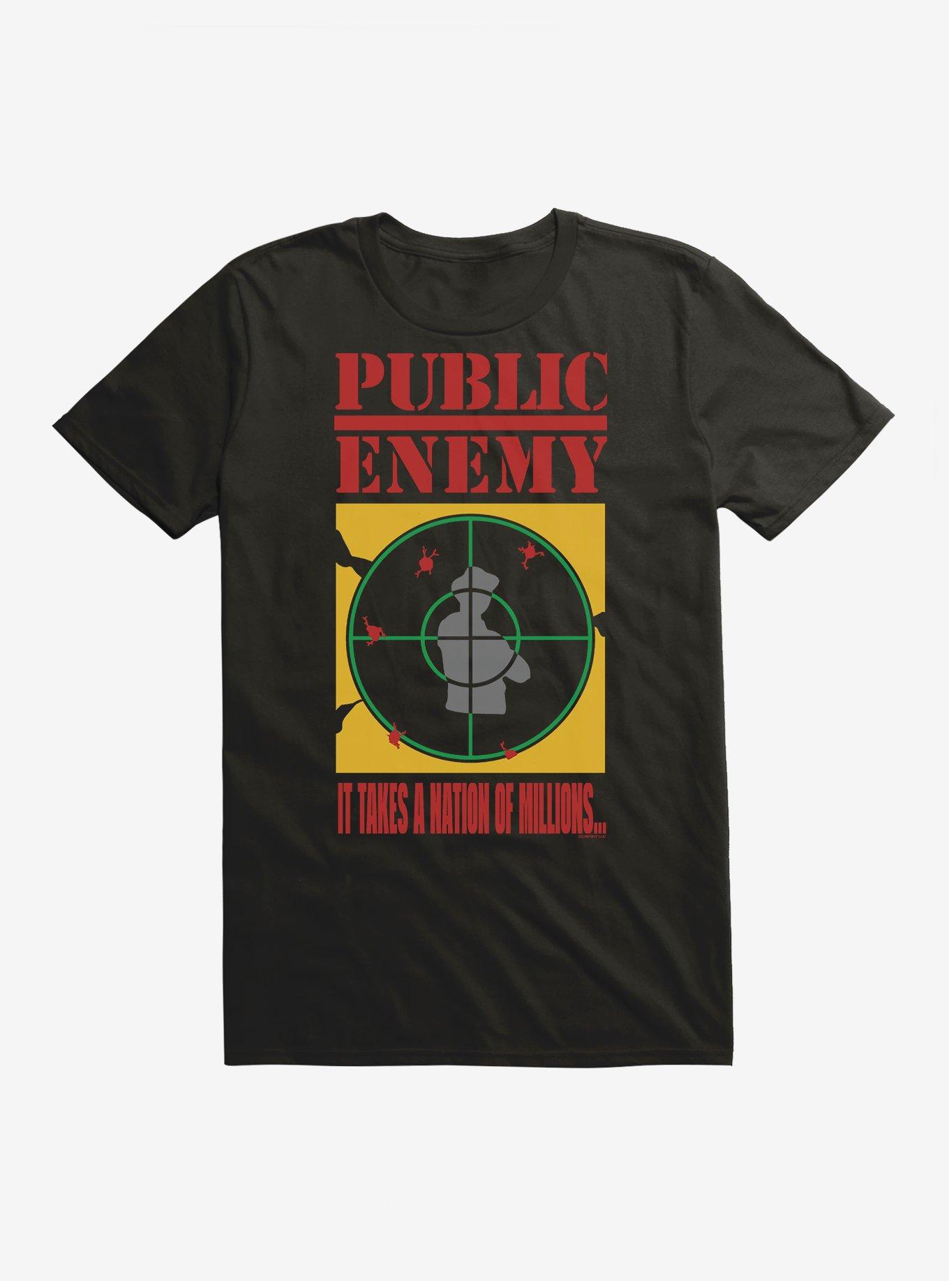 Public Enemy Takes A Nation Of Millions T-Shirt | Trending Graphic Tee For Fans