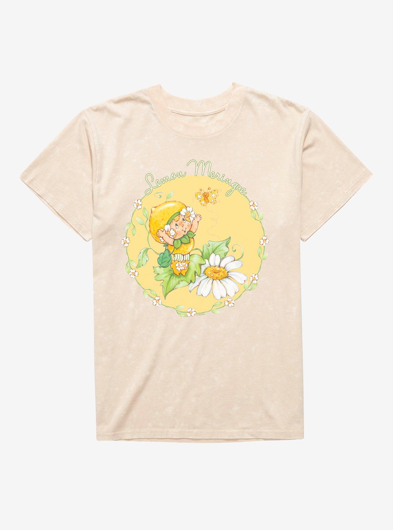 Strawberry Shortcake Lemon Meringue Mineral Wash T-Shirt | Trending Graphic Tee For Fans