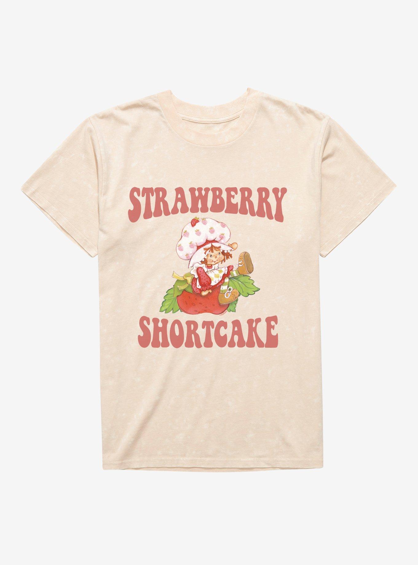 Strawberry Shortcake Strawberry Cutie Mineral Wash T-Shirt | Trending Graphic Tee For Fans