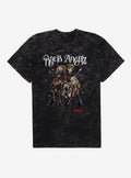 Bratz Rock Angelz Stars Mineral Wash T-Shirt | Trending Graphic Tee For Fans
