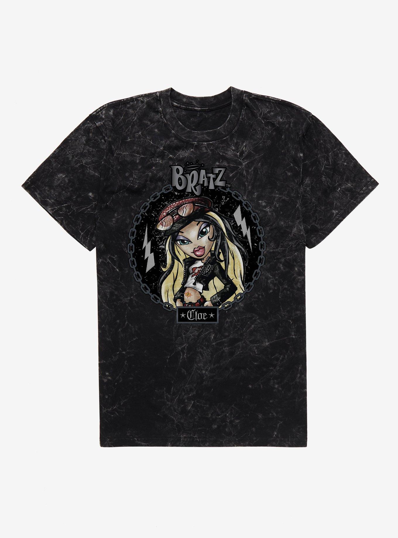 Bratz Rock Angelz Cloe Mineral Wash T-Shirt | Trending Graphic Tee For Fans