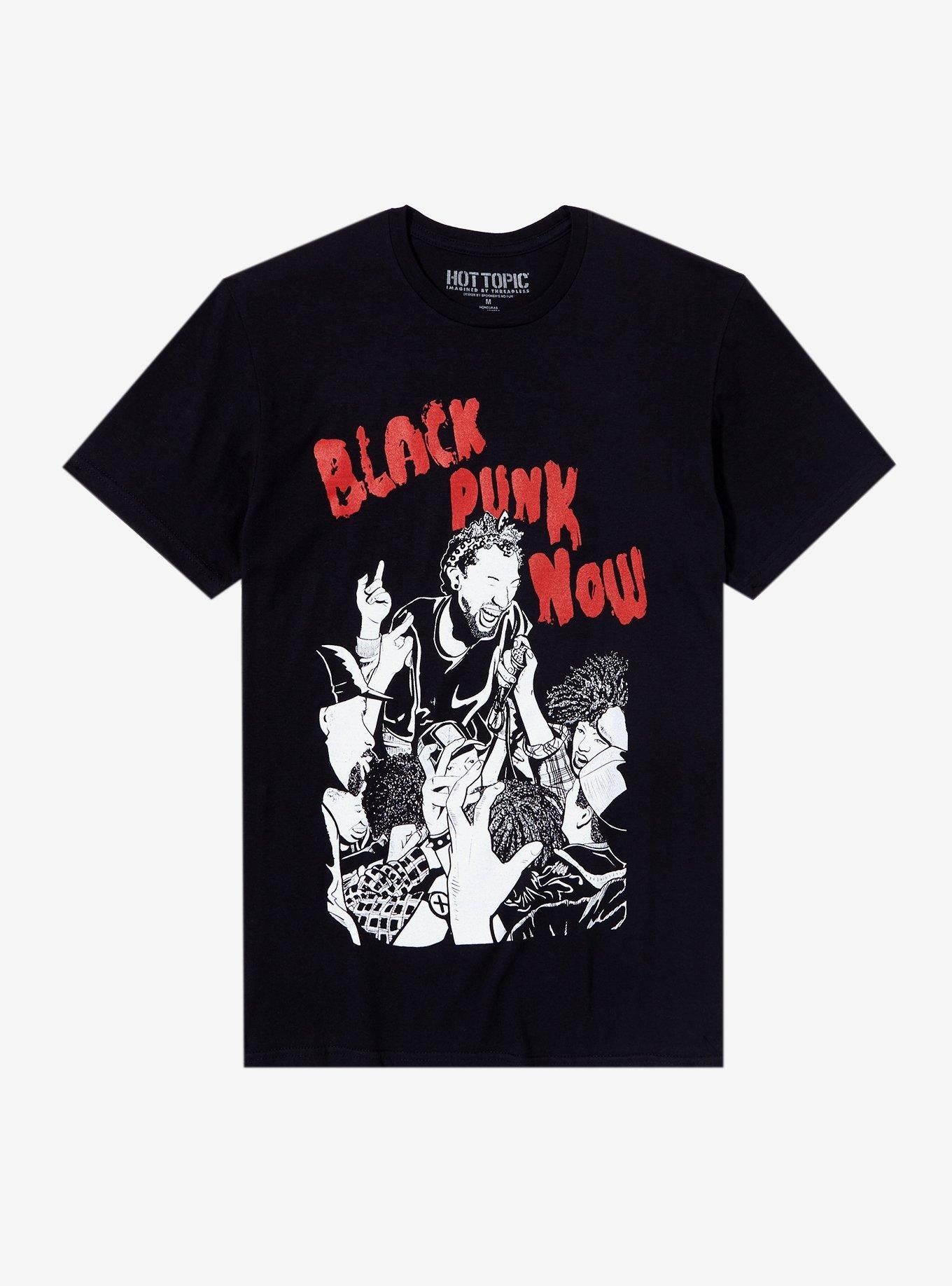 Black Punk Now Singing Together By Spooner's No Fun T-Shirt | Trending Graphic Tee For Fans