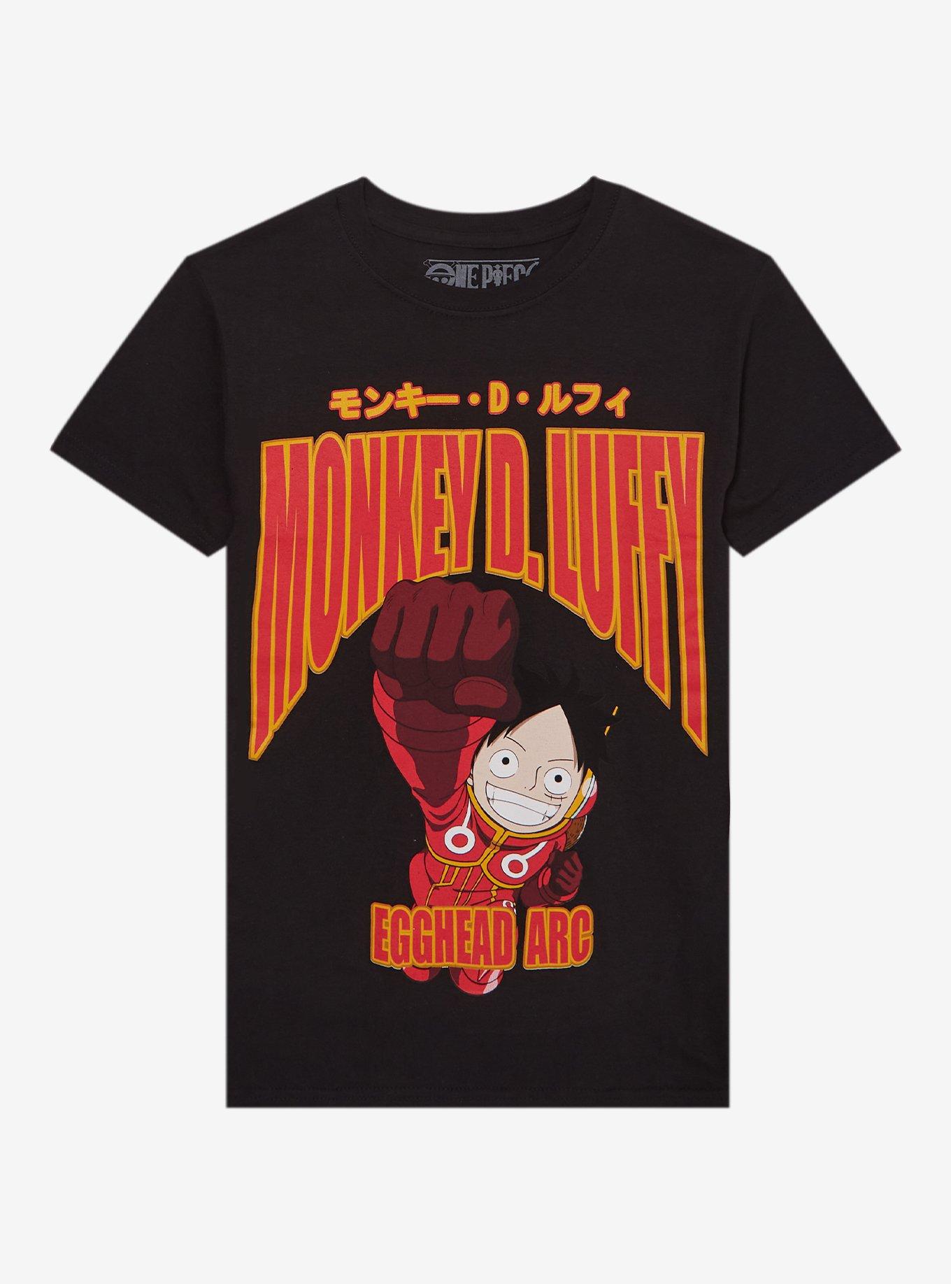 One Piece Monkey D. Luffy Egghead Arc Girls T-Shirt | Trending Graphic Tee For Fans